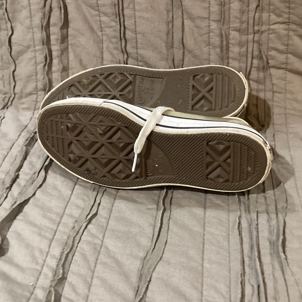 Clear vinyl converse women size 8 - Picture 4 of 4